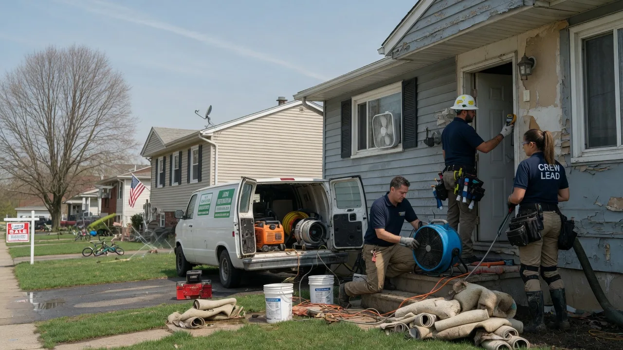 Flood Cleanup in Riley, IN near me