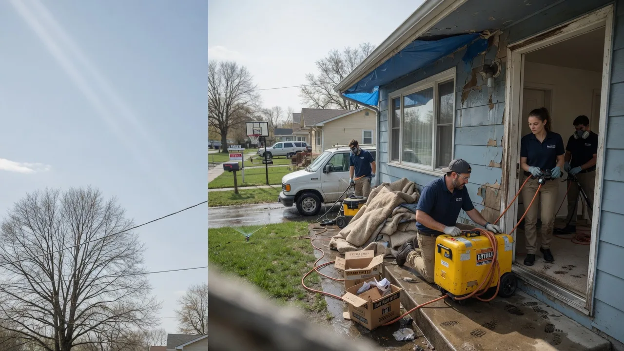 Basement Flood Cleanup in Riley, IN near me